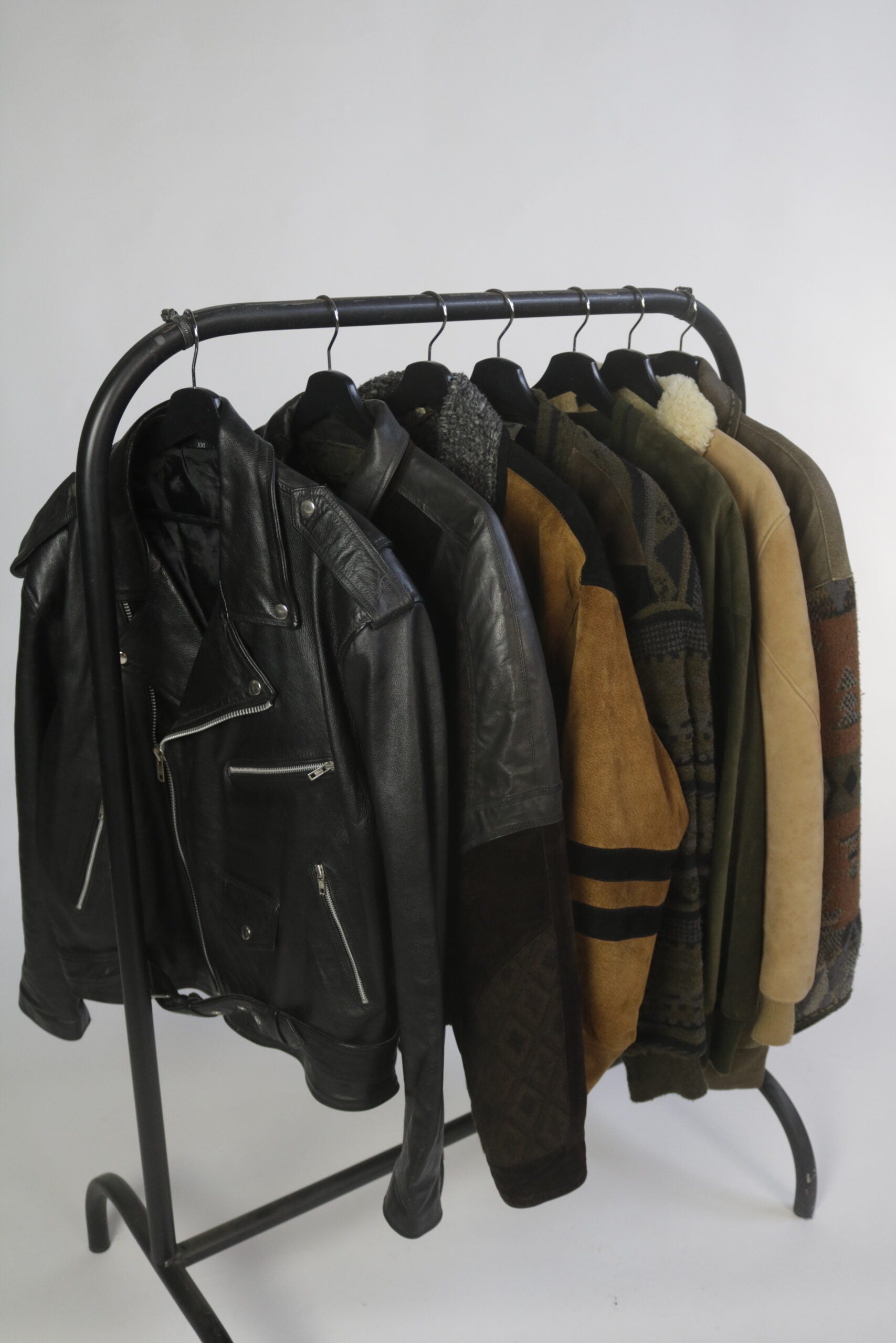 LOTE CHAQUETAS DE CUERO VINTAGE (20 UDS)